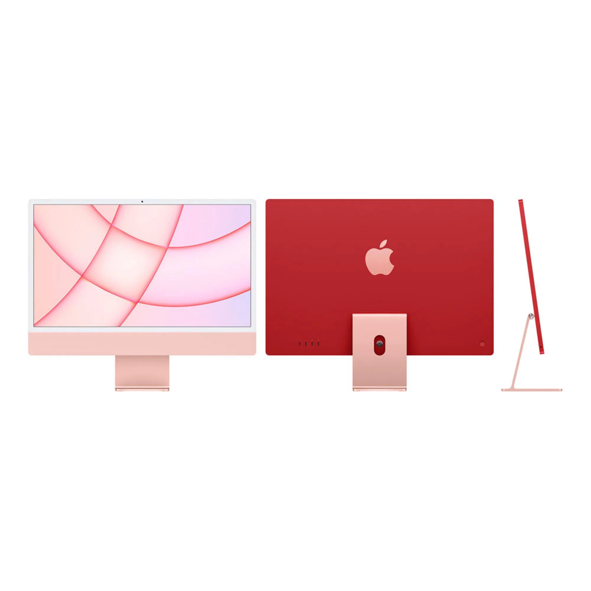 Apple iMac 24 Inch 2021, Apple M1 Chip 8 Core GPU, 8GB RAM, 512GB Storage, 4.5K Retina Display, Pink MGPN3 - Image 3