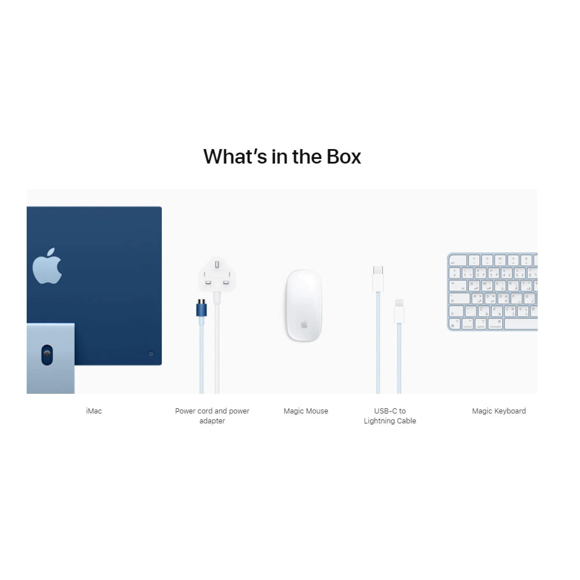 Apple iMac 24 Inch 2021, Apple M1 Chip 8 Core GPU, 8GB RAM, 512GB Storage, 4.5K Retina Display, Pink MGPN3 - Image 4