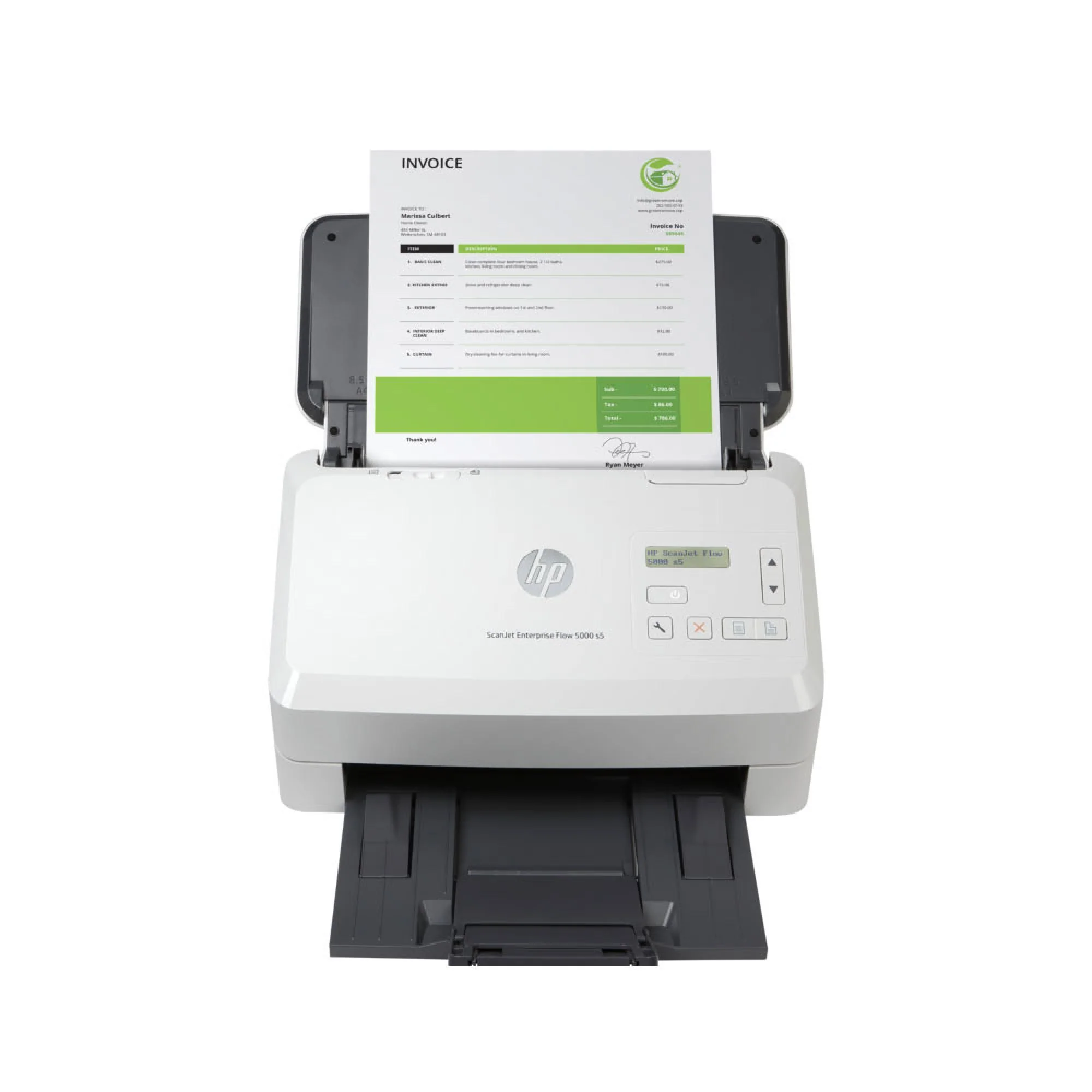 HP ScanJet Enterprise Flow 5000 s5 Sheet-feed Scanner 6FW09A - Image 3