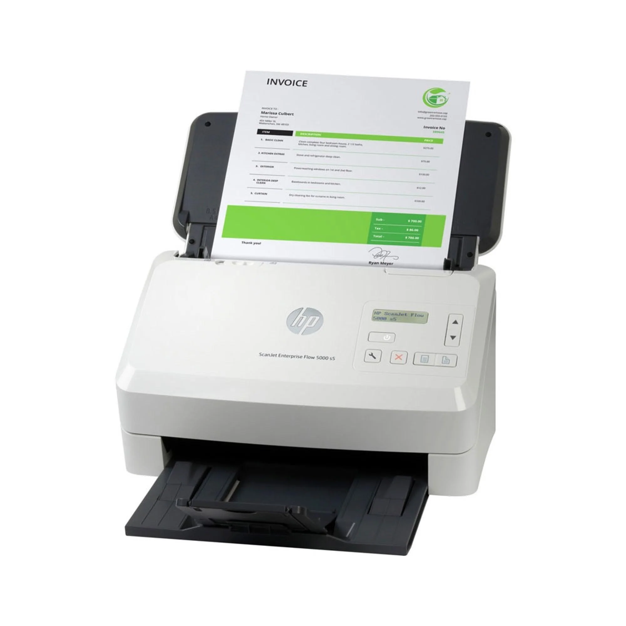 HP ScanJet Enterprise Flow 5000 s5 Sheet-feed Scanner 6FW09A - Image 4