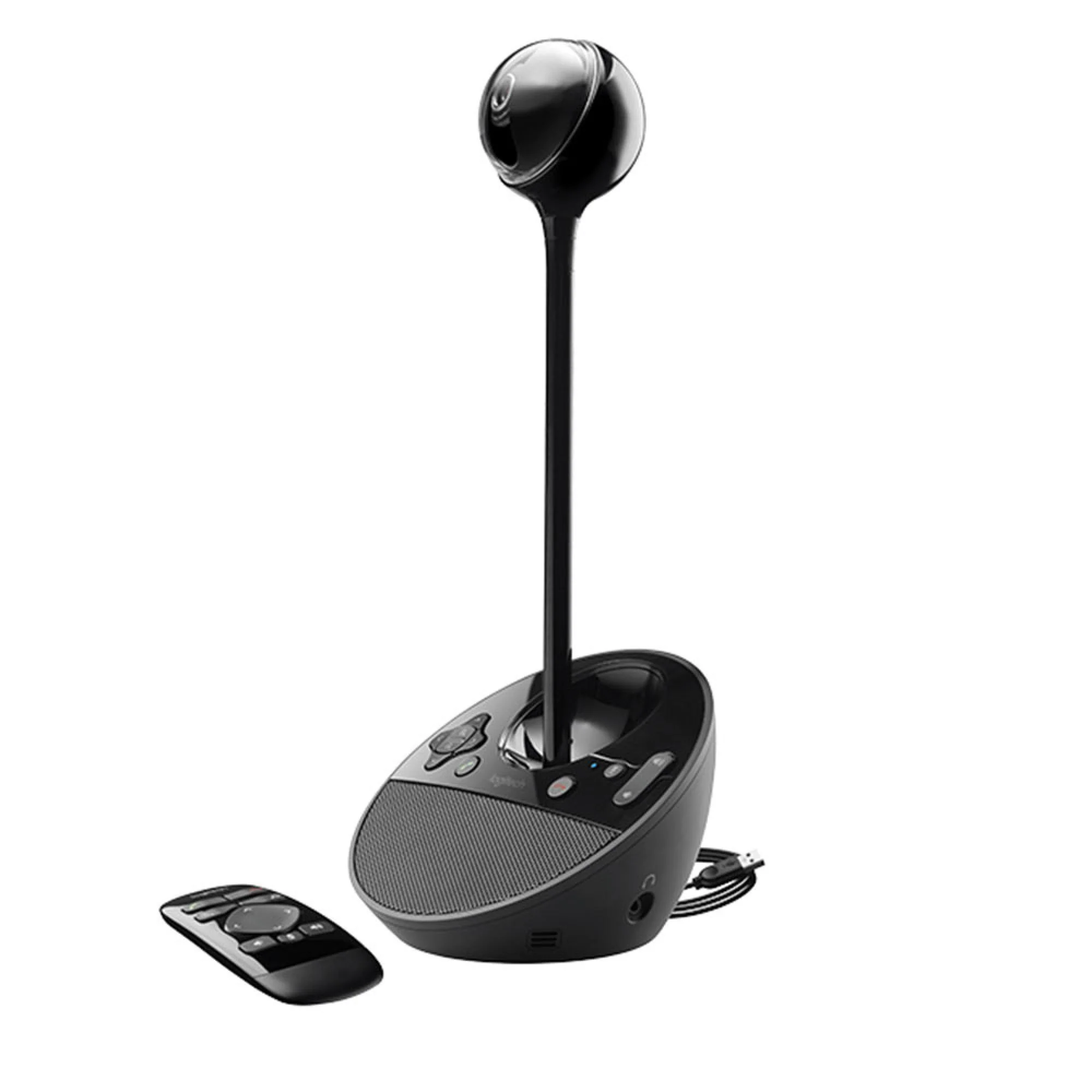 Logitech BCC950 Conference Webcam with Built-In Speakerphone, Black - Image 4